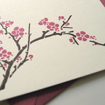 cherry blossom wedding invitation | Flickr - Photo Sharing!