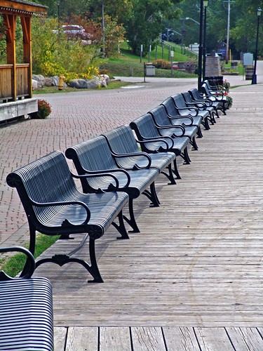 ontario canada bench boardwalk penetanguishene discoveryharbour