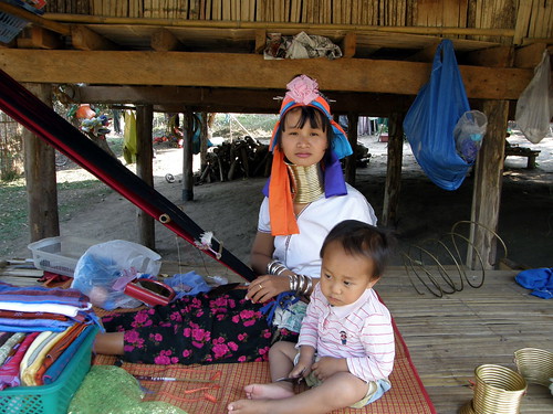 Padong "Long necked" tribe near Chiang Mai