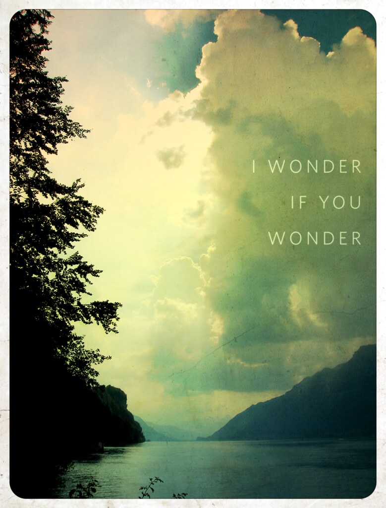 I Wonder