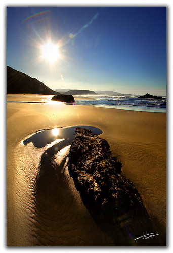 sun sol beach stone landscape asturias playa paisaje arena roca 1022 castrillon