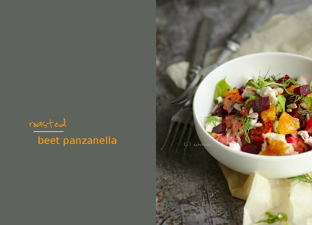 roasted beet panzanella