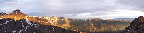 panorama sunrise holycross