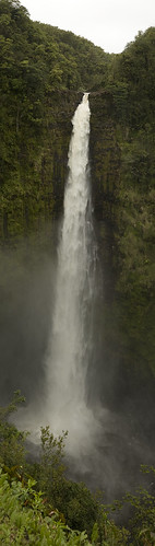 hawaii panoramic akakafalls