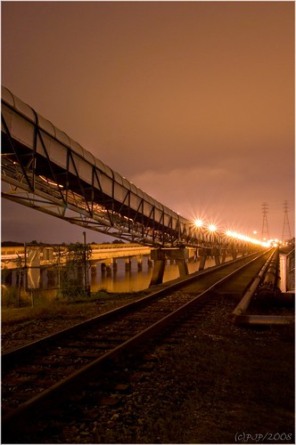 longexposure industry night vanishingpoint railway jacksonville sigma1770mm pentaxk10d paulandapentax