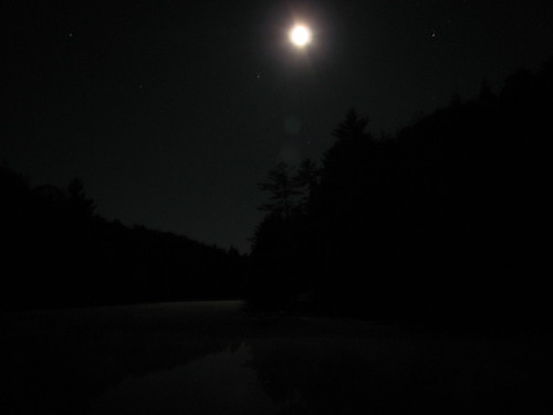 moon lake night geotagged westvirginia geo:lat=38305429 geo:lon=7994339