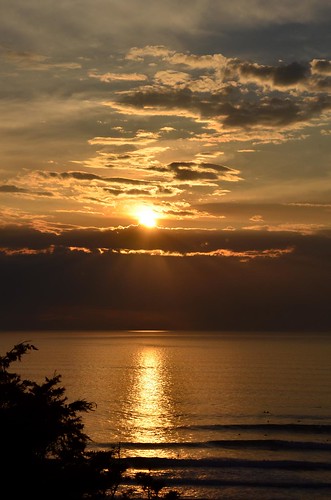 sunset sun beach soleil nikon reflet plage coucherdesoleil waterscape atlantique océan cotebasque