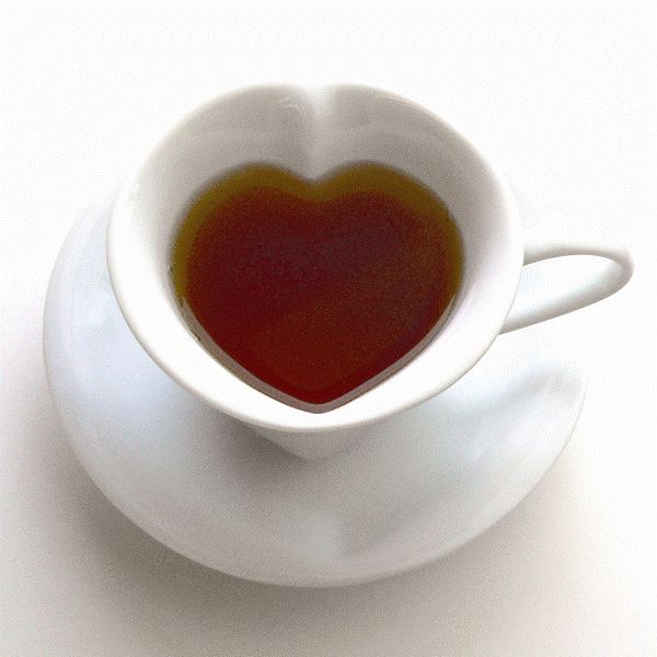 Hearty Cup and Saucer white by MollaSpace