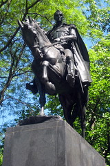 NYC - Central Park: Bol�var Plaza - Sim�n Bol�var Statue