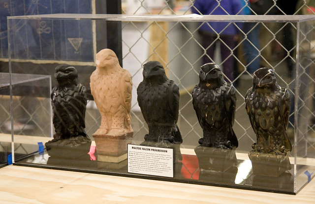 Maltese Falcon Replicas by Adam Savage