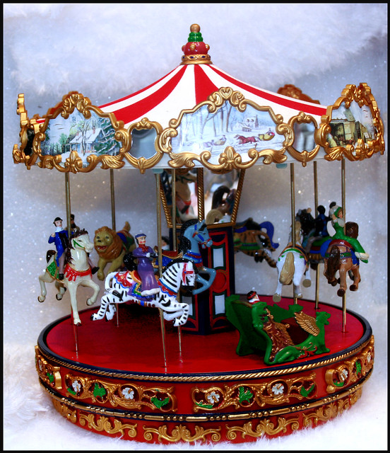 Carousel in the Toy Store Window | Flickr - Photo Sharing!