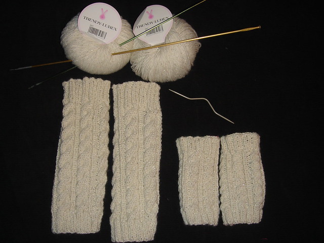 KnitWhits Stage Left Leg Warmers Knitting Pattern