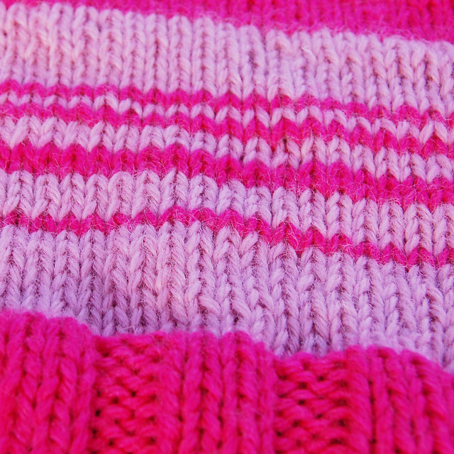 Wool sweater in pink