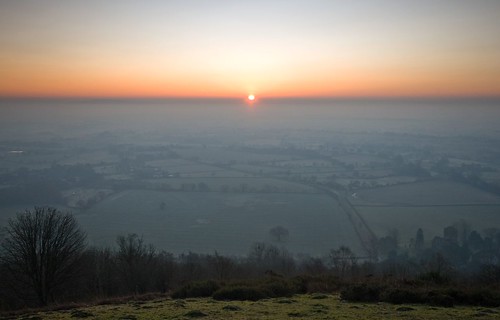 morning winter england fog sunrise geotagged hills inversion malvern worcestershire naturesfinest geo:lon=2340088 geo:lat=52067741