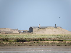 Abandoned nuclear testing base on Orford Ness.