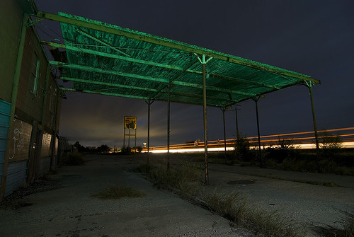 abandoned night truck highway texas stop abbott vob amazingtalent