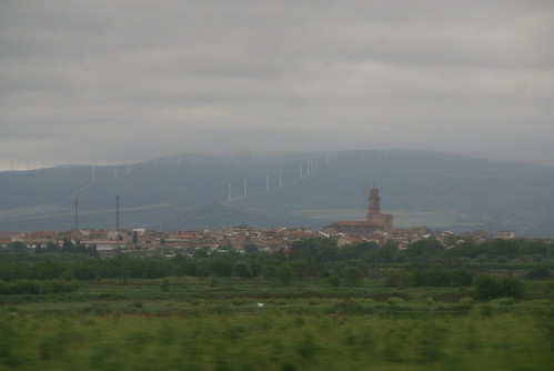 españa geotagged spain windmills fromtrain espanya trainfrombarcelonatobilbao geo:lat=42246563 geo:lon=1870953