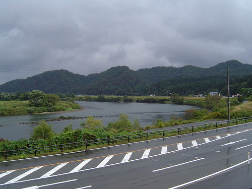 landscape 最上川 r47 道の駅とざわ 国道47号 mogamiriver