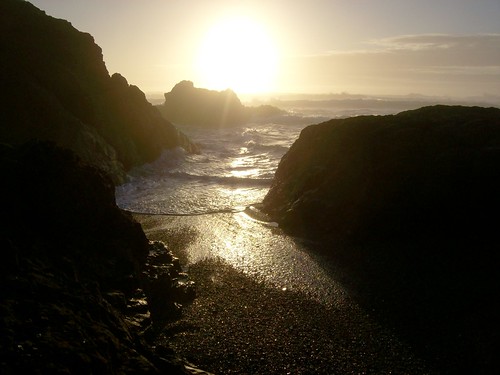 california sunset beach mendocino glassbeach fortbragg mlhradio