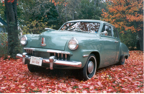 auto autumn car antique voiture newbrunswick moncton studebaker 1947 ancienne