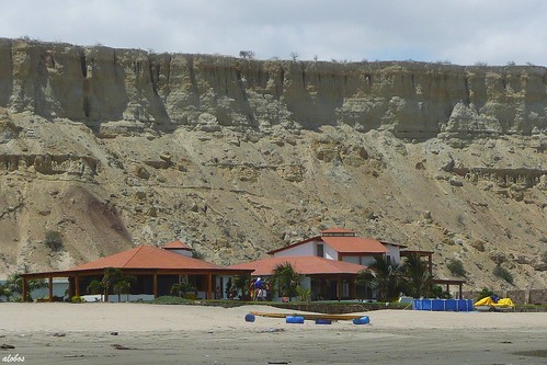 blue houses sea sky beach peru modern landscape outdoors sand playa panasonic arena colan tz2