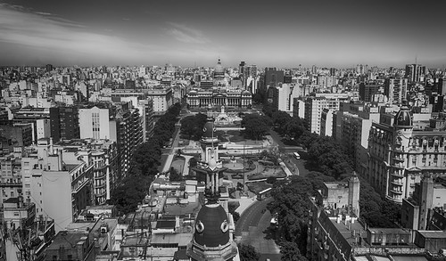 laciobarolo panorámica vista view citiscape paisaje monochrome ciudad city congreso ba argentina southamerica sudamérica blackandwhite bnw