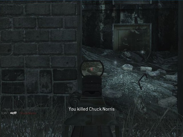 You have killed Chuck Norris