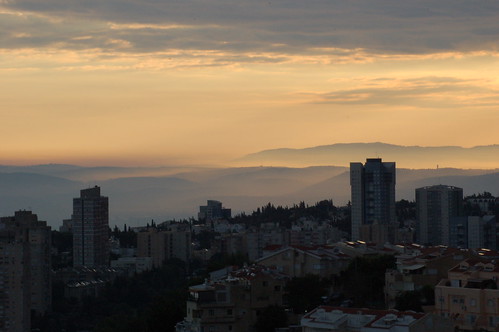 sunrise dawn israel cloudy carmel haifa ישראל חיפה כרמל naamatstreet רחובנעמת naamatst david55king