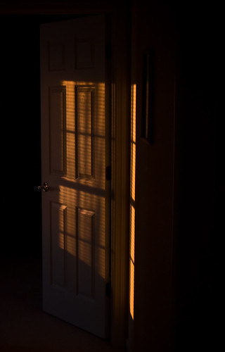 door light sunset shadow sun wall set blind dusk blinds day69 project365 march365