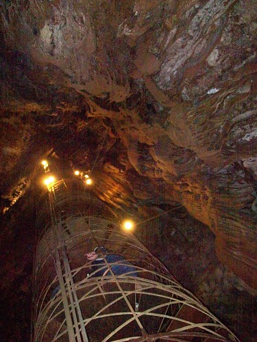california cave cavern spiralstaircase flowstone calaverascounty moaningcavern speleothems mlhradio
