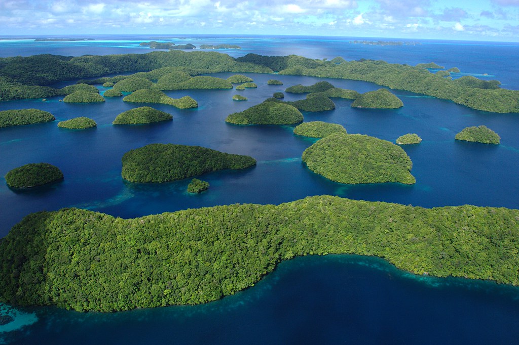 Laguna meridional de las Islas Rocosas