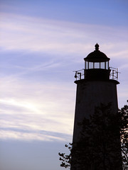 Lighthouse Sillhouette