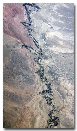 newmexico creek river desert aerial riogrande tributary