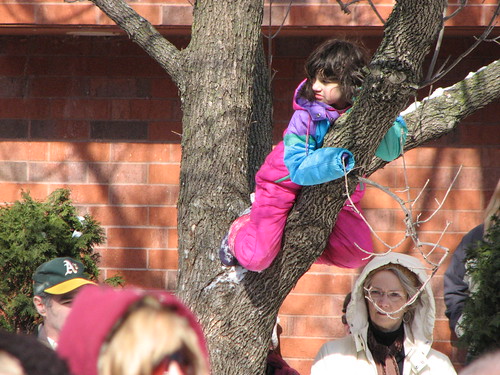 winter cold tree wisconsin race campus claire eau university child political rally crowd saturday presidential valley barak 16 february avenue garfield democrats obama overflow chippewa uwec