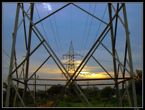 sunset india geotagged asia hyderabad eveningsky powergrid andhrapradesh meerpet geo:lat=17333018 geo:lon=78520526