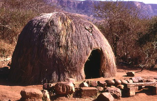Traditional Zulu house, South Africa