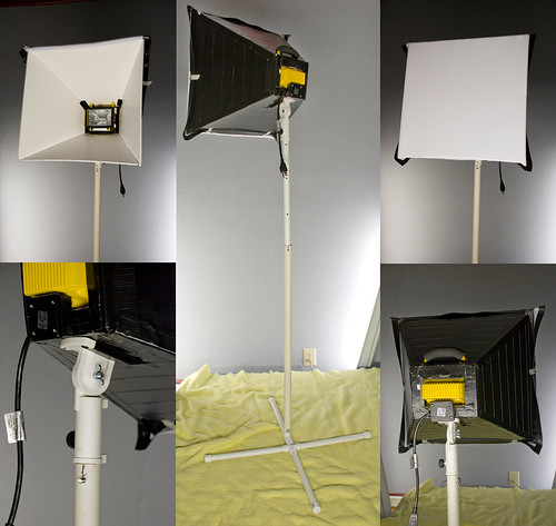 light studio diy striking softbox pvc worklight defuser d80 diysoftbox