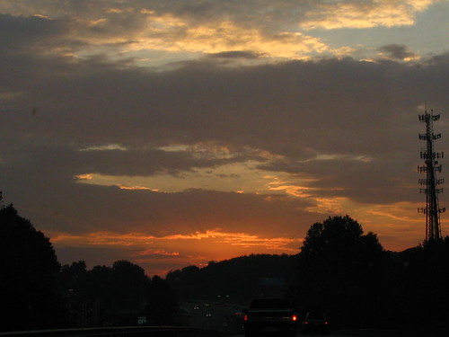 sunset g7 duringcommuteafterstorm northboundonus41 may232008