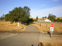 Grade Crossing east side of Antelope Creek