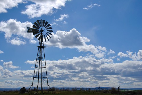 blue sky cloud west industry windmill washington farm bluesky ag agriculture palouse nativeamerica