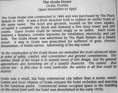 Ocala House, Plant System, Gulf Coast Hotels