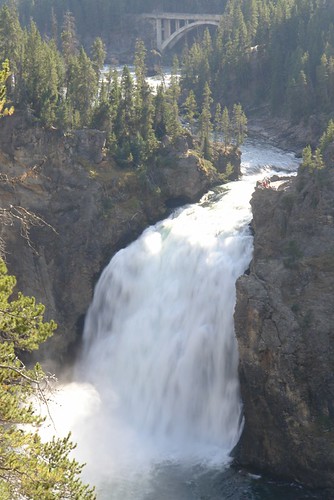 Parque Nacional Yellowstone: Cascadas Lower Falls desde el Artist Point