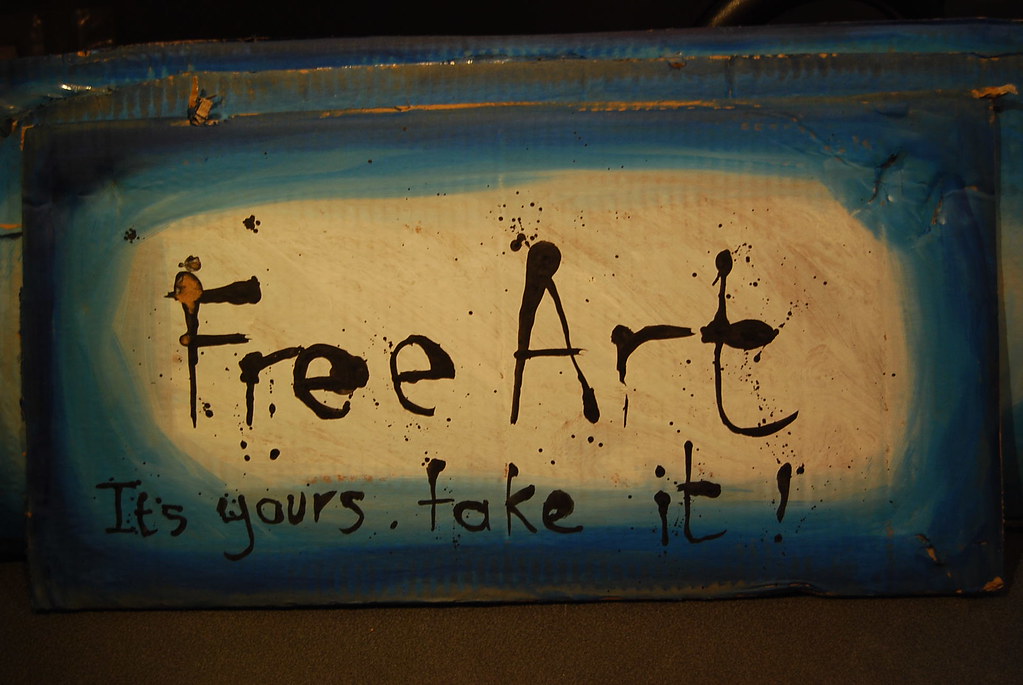 free art sign
