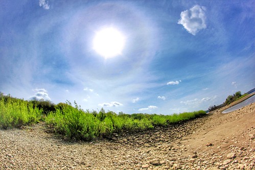 iphoneedit handyphoto jamiesmed app snapseed lens fisheye prime fixed wide angle focus rokinon manual spring canon eos dslr 500d t1i rebel april 2012 clermontcounty ohio midwest smalltown usa sky rural country blue skies water facebook landscape photography clouds park eastfork geotagged geotag beach