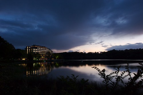 sunset lake evening abashiri lakeabashiri hotelabashirikoso