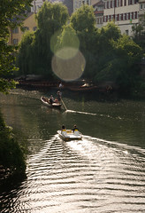 Boating on the Neckar