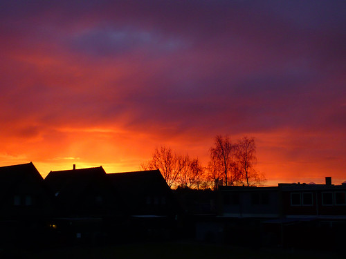 winter sunset red sky sun colors clouds sunrise landscape denmark rouge soleil december couleurs hiver ciel nuages paysage frommywindow crepuscule decembre couché danemark chwille