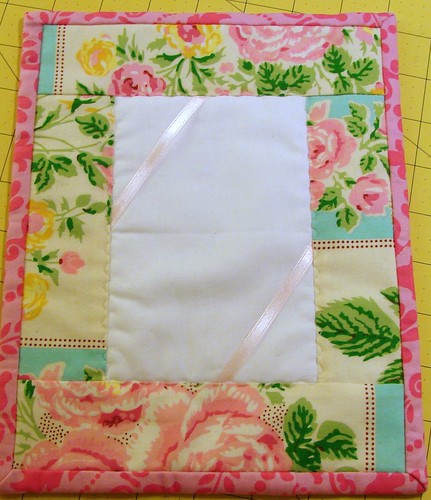 quilted photo frame