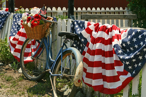 patriotic bike
