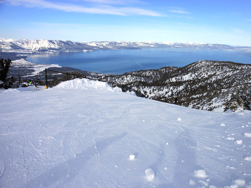 ski laketahoe heavenly snow